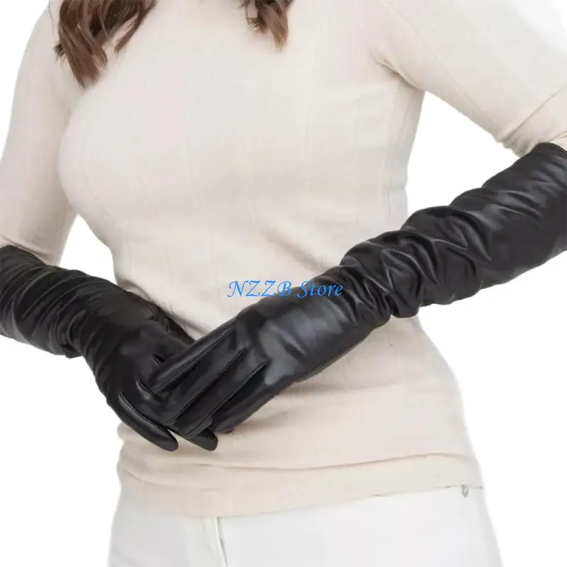T21F Elbow Length Gloves Premium PU Leather Cosplay Dress Up Accessories Durable Stitching
T21F Elbow Length Gloves Premium PU Leather Cosplay Dress Up Accessories Durable Stitching