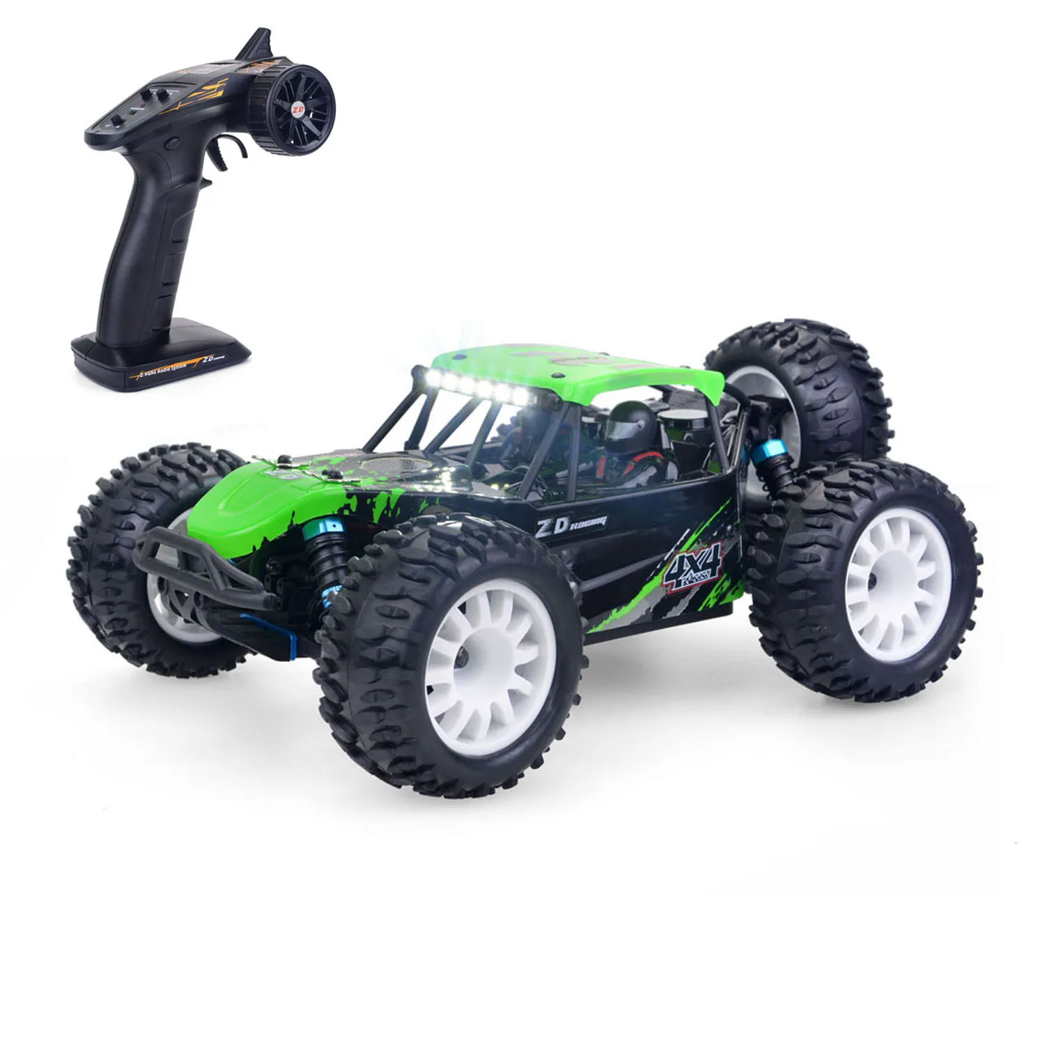 ZD Racing RC Desert Buggy 1/16 Electric Radio Control Off Road Vehicle DTK-16 RTR 2435 Brushless Motor 30A ESC Light System
ZD Racing RC Desert Buggy 1/16 Electric Radio Control Off Road Vehicle DTK-16 RTR 2435 Brushless Motor 30A ESC Light System