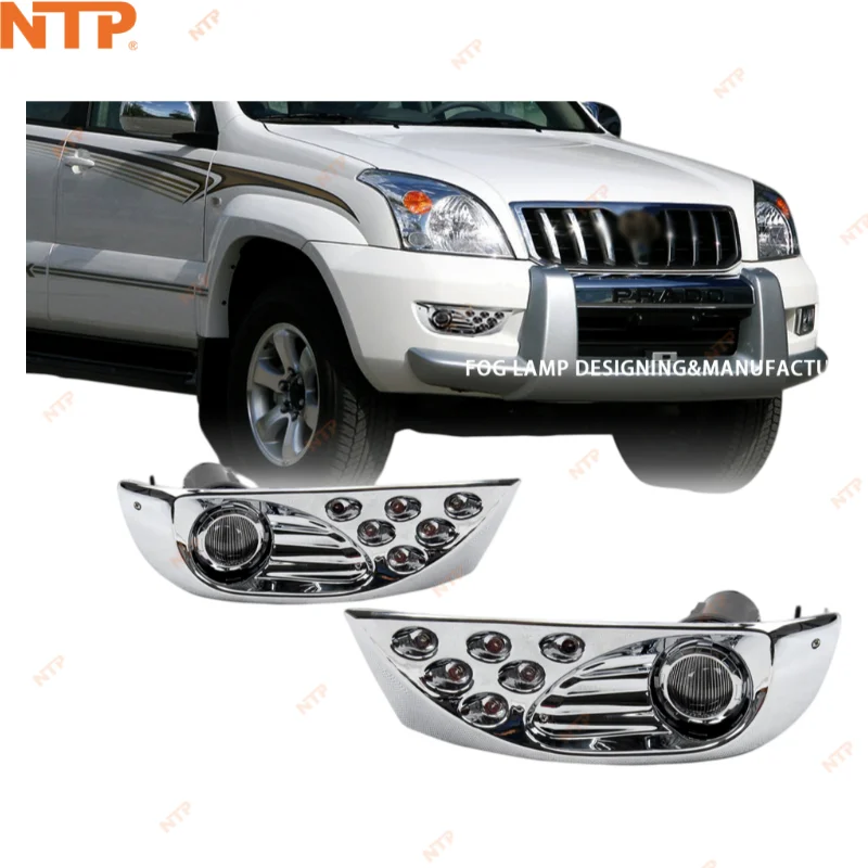 New Fog Lamp LED Daytime Running Light Daylight For Toyota Land Cruiser/Prado FJ120 2003-2009 Models Waterproof Fog Light Kit
New Fog Lamp LED Daytime Running Light Daylight For Toyota Land Cruiser/Prado FJ120 2003-2009 Models Waterproof Fog Light Kit