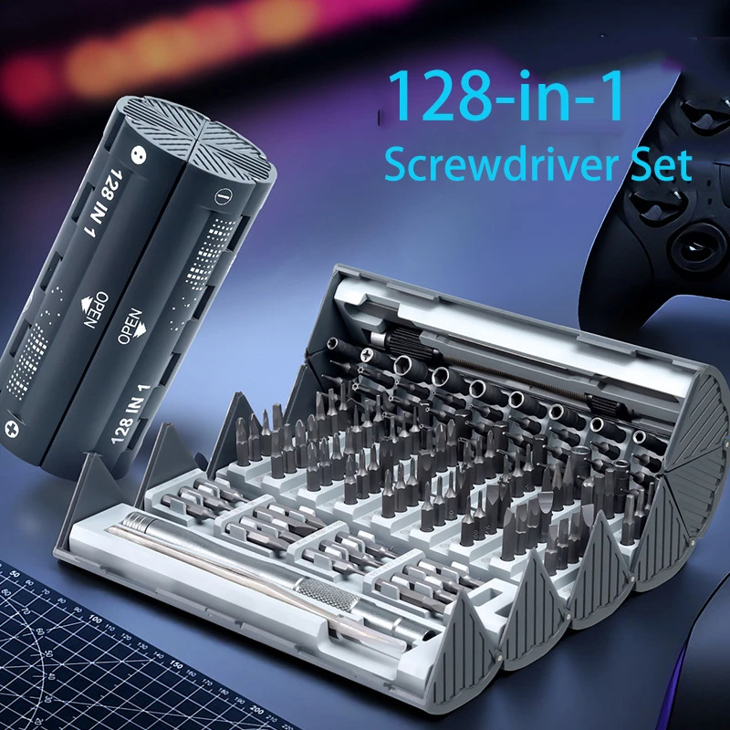 128 In 1 Magnetic Screwdriver Set Phillips Torx Precision Screw Driver Bits Electronic Repair Hand Tool Set For Phone Camera