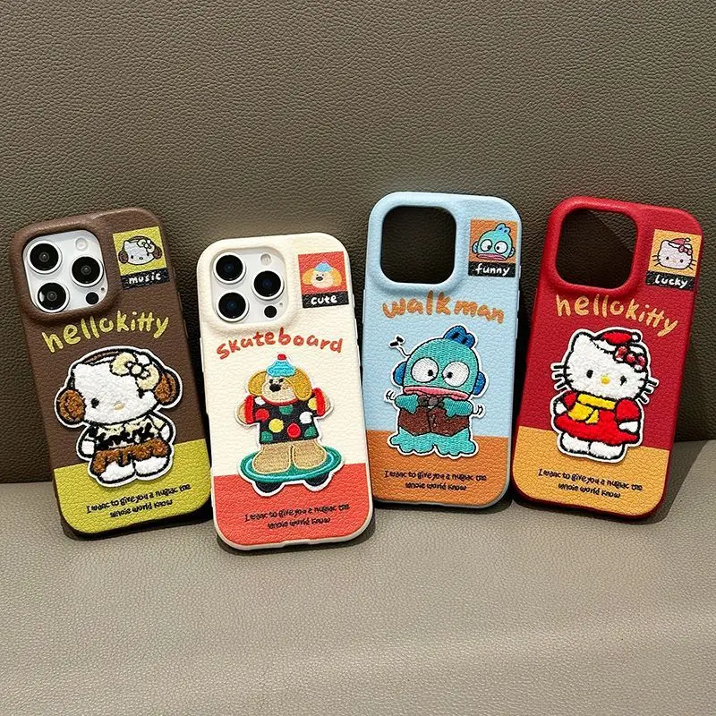 Hangyodon Anime Kawaii Sanrio Ins Fashion Embroidery iPhone 16promax Phone Case Cute Hello Kitty 15 Apple Cover Gifts Toys
Hangyodon Anime Kawaii Sanrio Ins Fashion Embroidery iPhone 16promax Phone Case Cute Hello Kitty 15 Apple Cover Gifts Toys