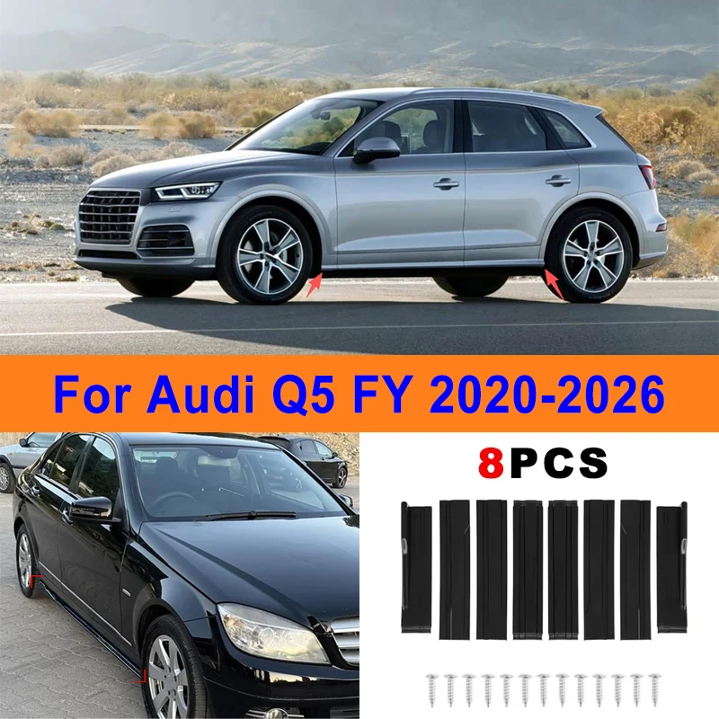 8Pcs Extended Side Skirt Splitters For Audi Q5 FY 2020-2026 2021 2022 Sport Side Spoiler Bumper Lip Exterior Body Kit Mod Parts
8Pcs Extended Side Skirt Splitters For Audi Q5 FY 2020-2026 2021 2022 Sport Side Spoiler Bumper Lip Exterior Body Kit Mod Parts