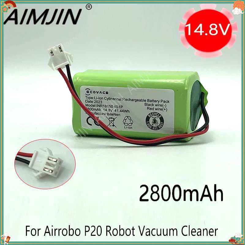 ✨ 14.8V 2.8Ah/4.8/6.8Ah Vacuum Cleaner Robot Battery INR18650 M26-4S1P, Mamibot EXVAC660, DEXP MMB-300, Gutrend Fusion 150
✨ 14.8V 2.8Ah/4.8/6.8Ah Vacuum Cleaner Robot Battery INR18650 M26-4S1P, Mamibot EXVAC660, DEXP MMB-300, Gutrend Fusion 150