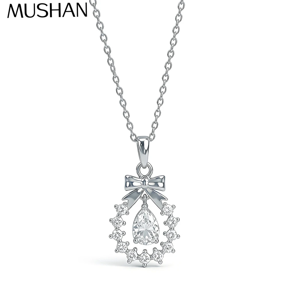 MuShan Brand Jewelry 925 Sterling Silver Necklace Short 2CT Moissanite Women Mother Day Gift Gold Vermeil MST Patent Shorts
MuShan Brand Jewelry 925 Sterling Silver Necklace Short 2CT Moissanite Women Mother Day Gift Gold Vermeil MST Patent Shorts