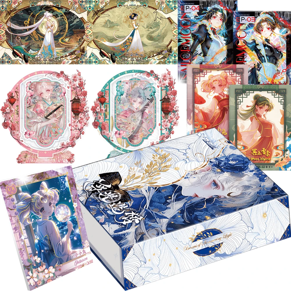 Sailor Moon "Chinese Style" Waifu Art Collectible Cards Booster Box Premium Anime TCG with Tsukino Usagi & Senshi in Traditional
Sailor Moon "Chinese Style" Waifu Art Collectible Cards Booster Box Premium Anime TCG with Tsukino Usagi & Senshi in Traditional