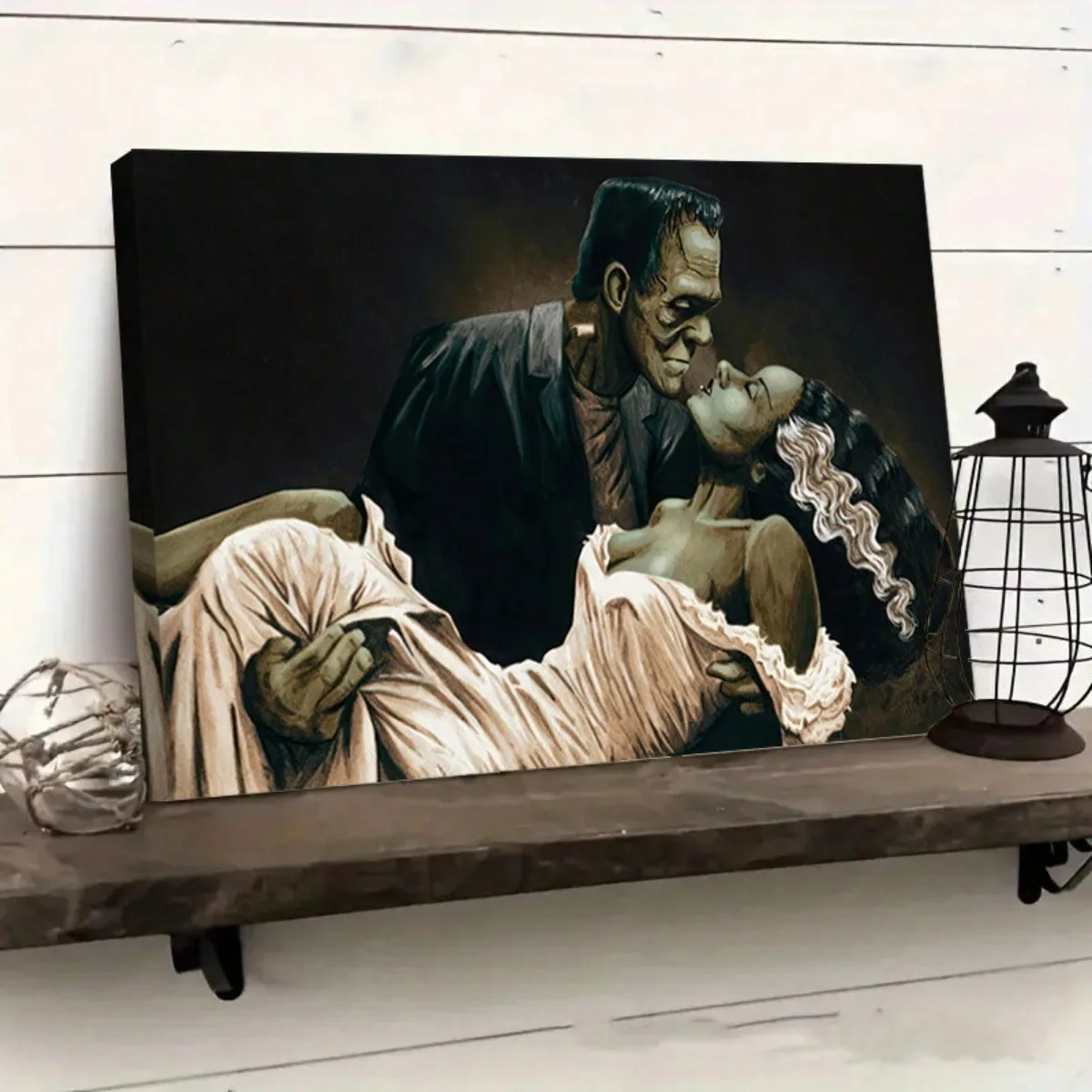 1шт в рамке ужасающий холст настенное искусство на Хэллоуин | Свадебный готический стиль с темным фоном | Темный эстетический принт современного искусства
1шт в рамке ужасающий холст настенное искусство на Хэллоуин | Свадебный готический стиль с темным фоном | Темный эстетический принт современного искусства