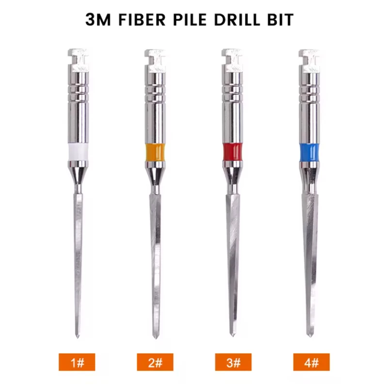 4pcs/box Dental Fiber Drill Bit Metal Reamers Dental Fiber Post Engine Endodontics Files Refills Dental Materials Supplies
4pcs/box Dental Fiber Drill Bit Metal Reamers Dental Fiber Post Engine Endodontics Files Refills Dental Materials Supplies