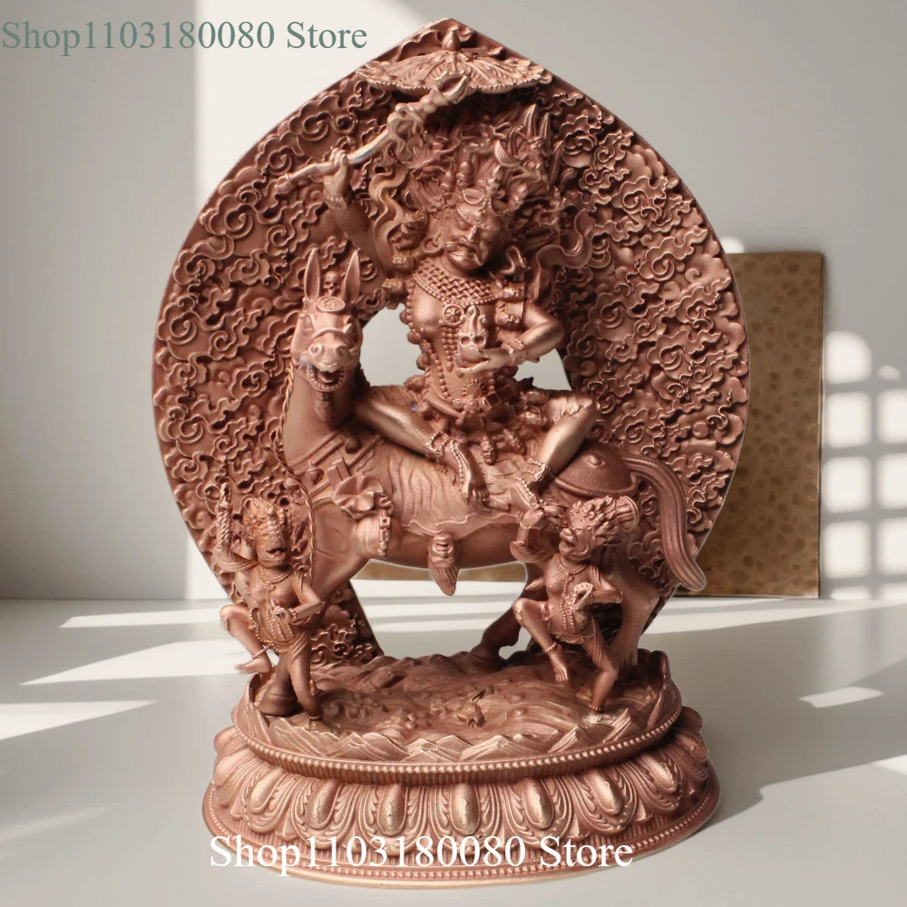 Top Quality Red copper Carving Palden Lhamo Buddha statue Laksmi sculpture,10cm,15cm,25cm
Top Quality Red copper Carving Palden Lhamo Buddha statue Laksmi sculpture,10cm,15cm,25cm