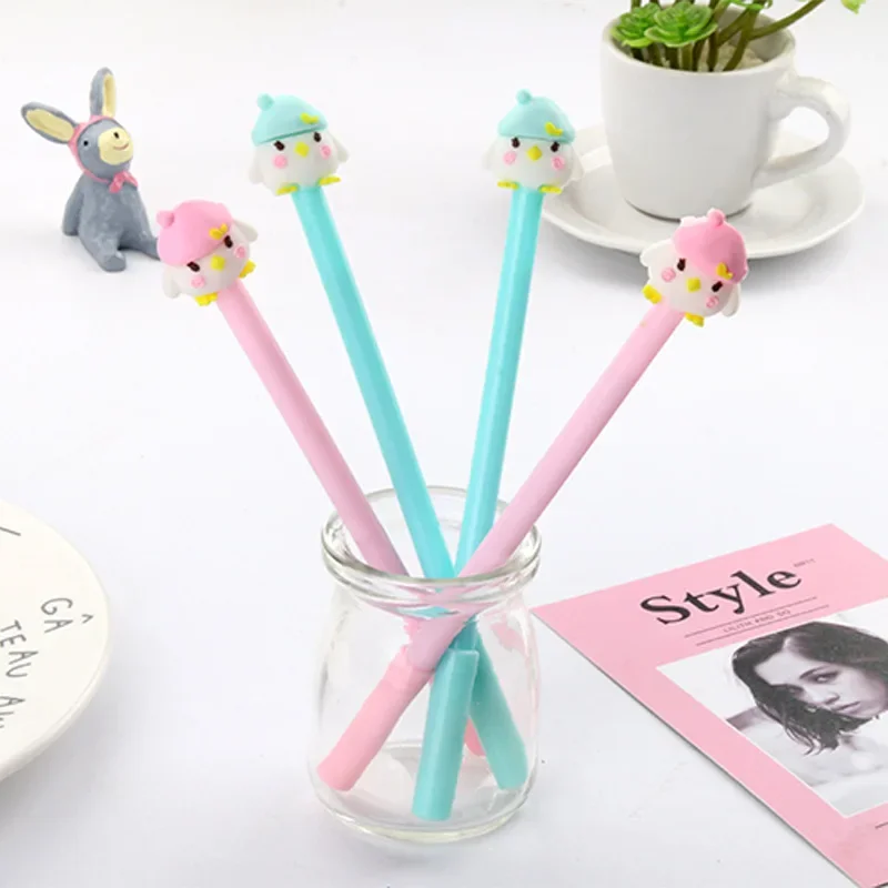 40PCS Creative Stationery Hooded Chickens Gel Pen Birds Mushroom Black Water-based Paint Pen Kawaii School Supplies
40PCS Creative Stationery Hooded Chickens Gel Pen Birds Mushroom Black Water-based Paint Pen Kawaii School Supplies