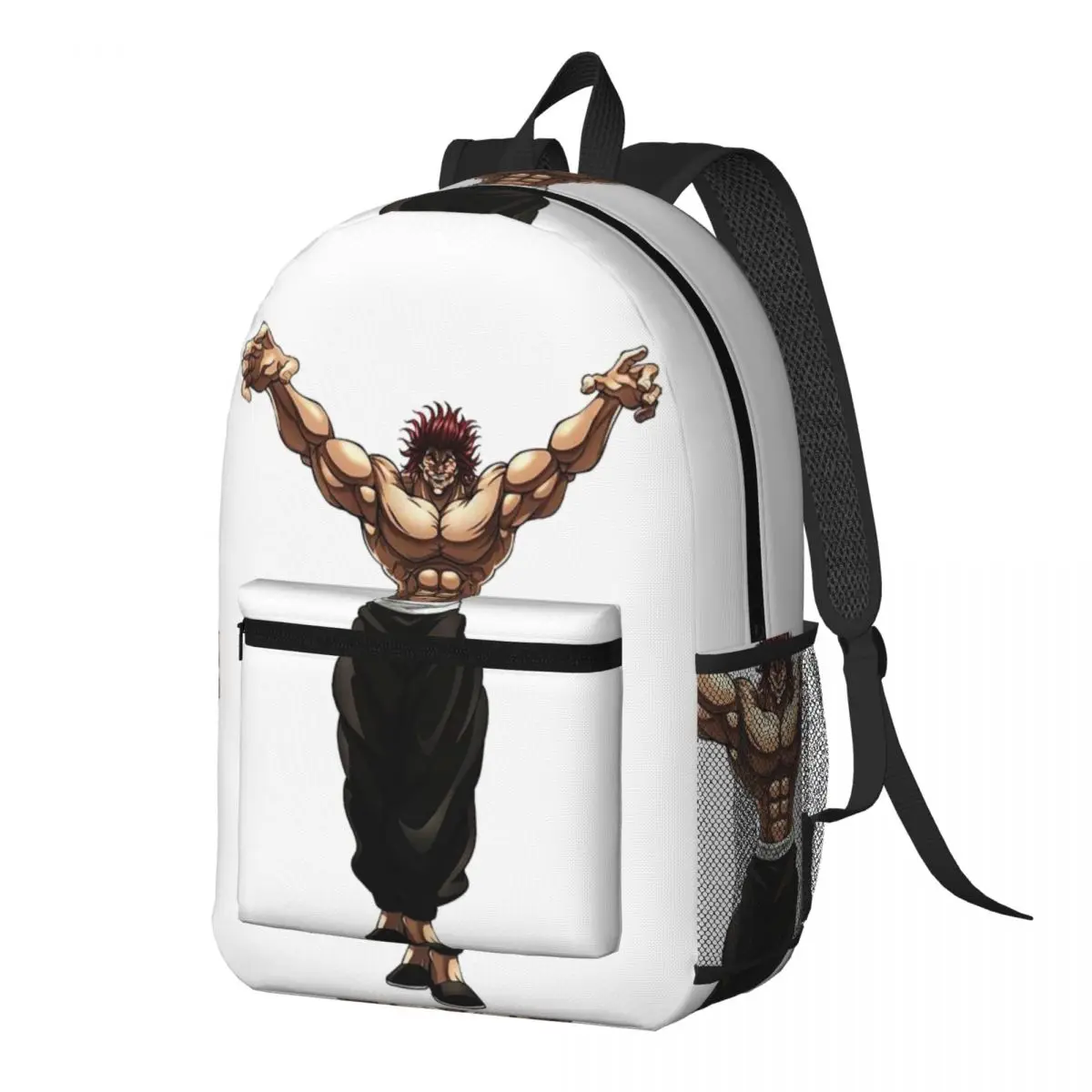 Yujiro Baki Hanma Grappler Fight Backpack Daypack Large Capacity Kids BookBag School Bag Shoulder Bags for Men Women
Yujiro Baki Hanma Grappler Fight Backpack Daypack Large Capacity Kids BookBag School Bag Shoulder Bags for Men Women