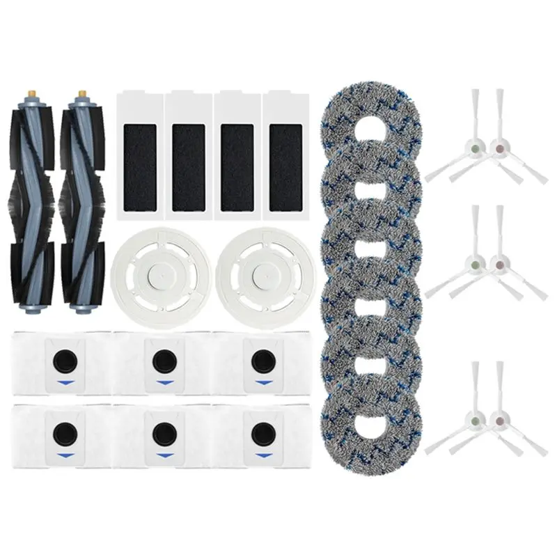 A24F-For Ecovacs Deebot T20 OMNI/T20/T20 Max/T20 Pro Main Side Brush Mop Cloth HEPA Filter Dust Bag Replacement Spare Parts
A24F-For Ecovacs Deebot T20 OMNI/T20/T20 Max/T20 Pro Main Side Brush Mop Cloth HEPA Filter Dust Bag Replacement Spare Parts