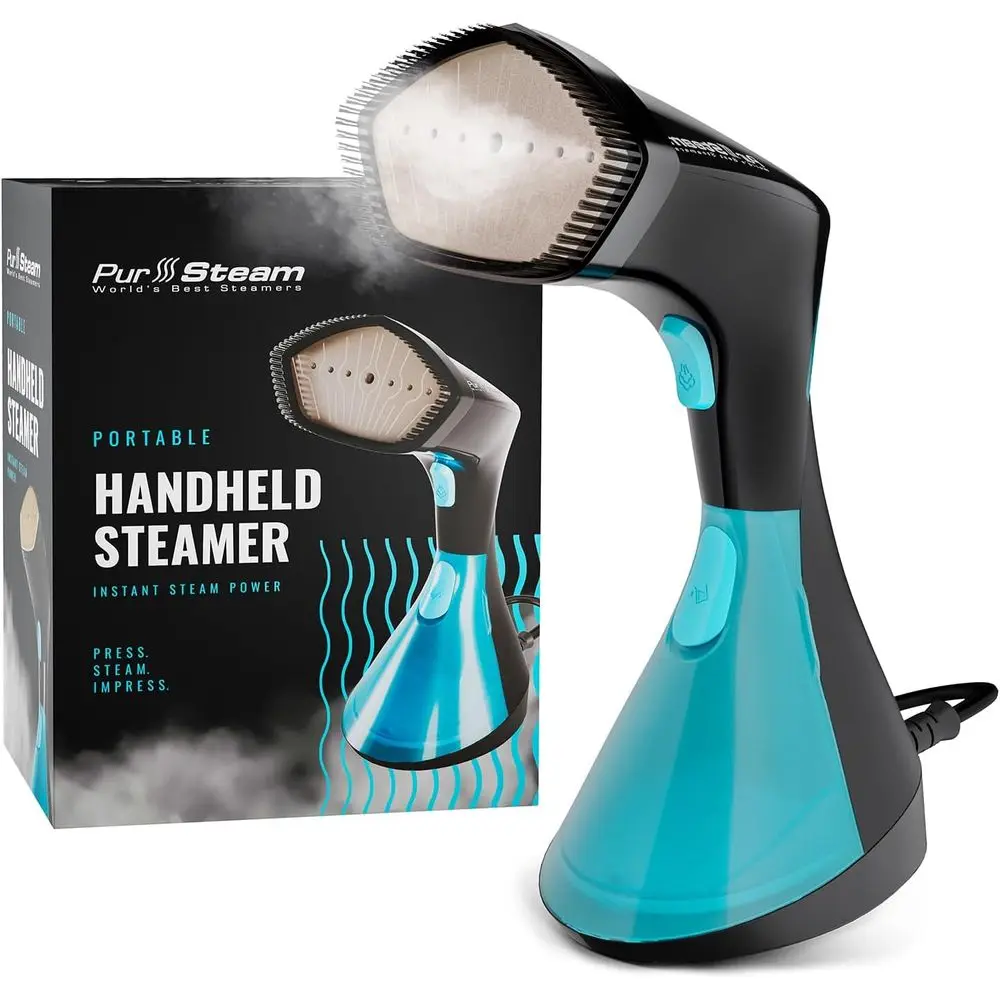Handheld Garment Steamer with 3 Steam Settings, Large Removable Water Tank, and Fast Heat-Up – Portable Fabric Steamer for Home
Handheld Garment Steamer with 3 Steam Settings, Large Removable Water Tank, and Fast Heat-Up – Portable Fabric Steamer for Home