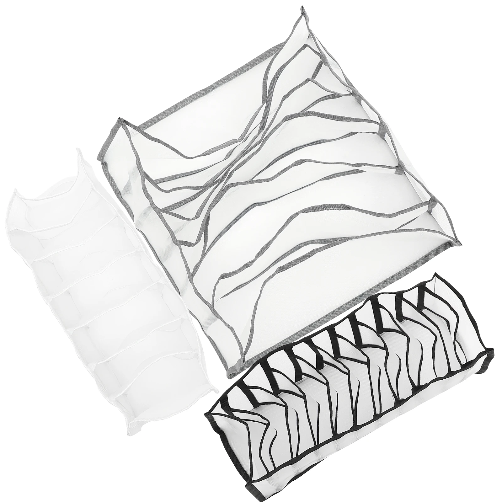 3 Pcs Underwear ganizer Storage Boxes Long Use Different Sizes Match Drawers Easy Separate Space Sort Clothes
3 Pcs Underwear ganizer Storage Boxes Long Use Different Sizes Match Drawers Easy Separate Space Sort Clothes
