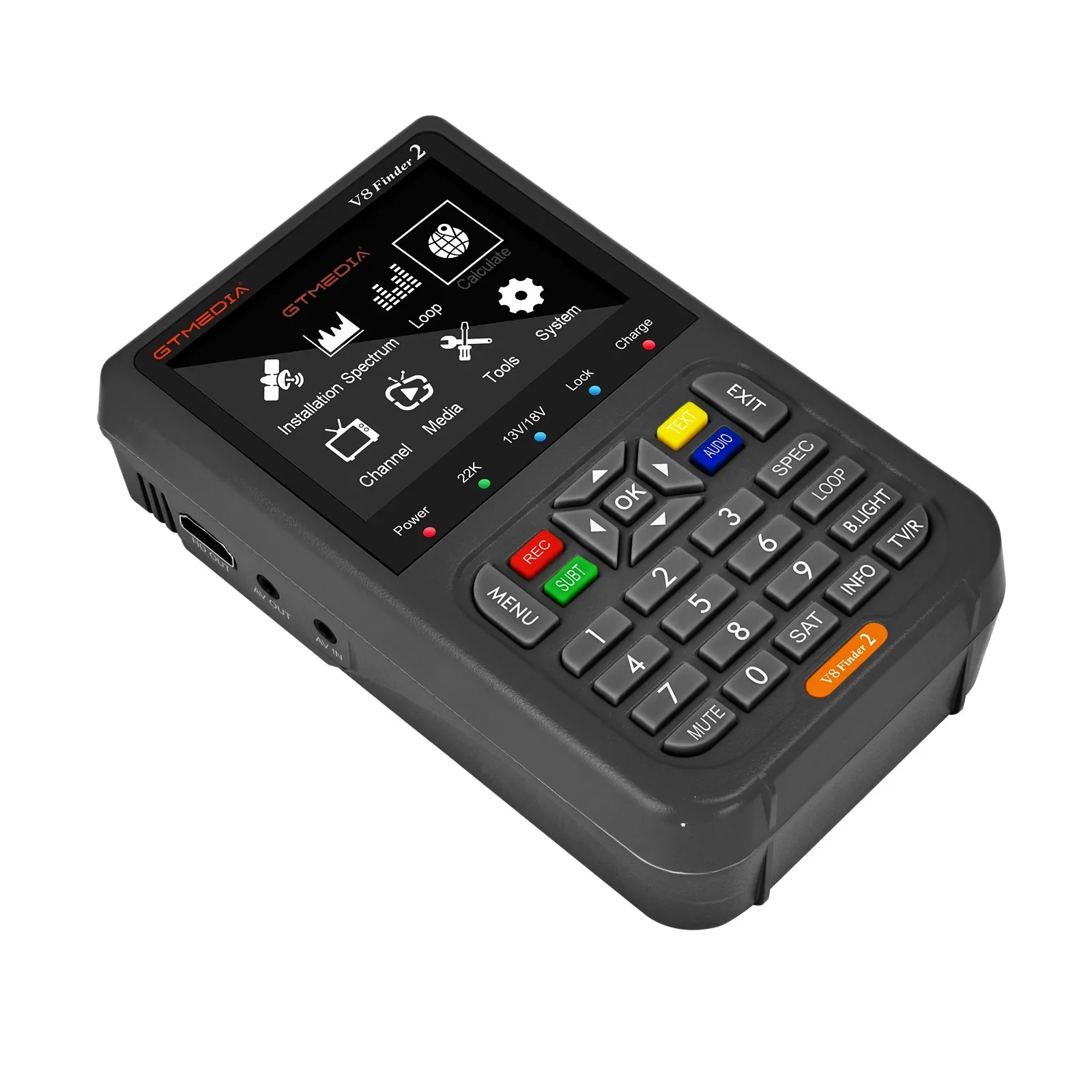 Digital Satellite Finder DVB-S/S2/S2X H.264 1080P HD Receptor TV Signal Receiver Sat Decoder
Digital Satellite Finder DVB-S/S2/S2X H.264 1080P HD Receptor TV Signal Receiver Sat Decoder