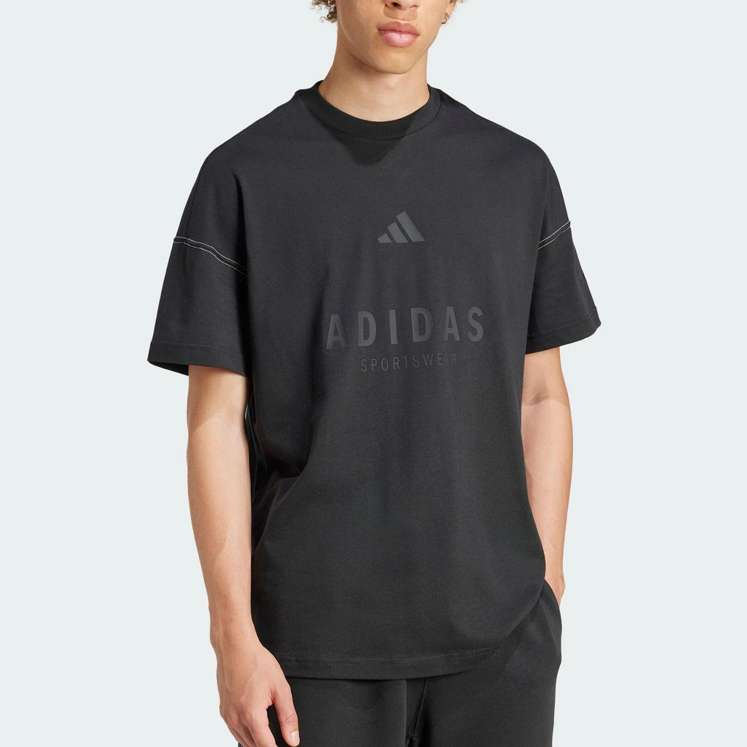 Оригинальная летняя мужская футболка Adidas свободного кроя с круглым вырезом и короткими рукавами JJ3658
Оригинальная летняя мужская футболка Adidas свободного кроя с круглым вырезом и короткими рукавами JJ3658