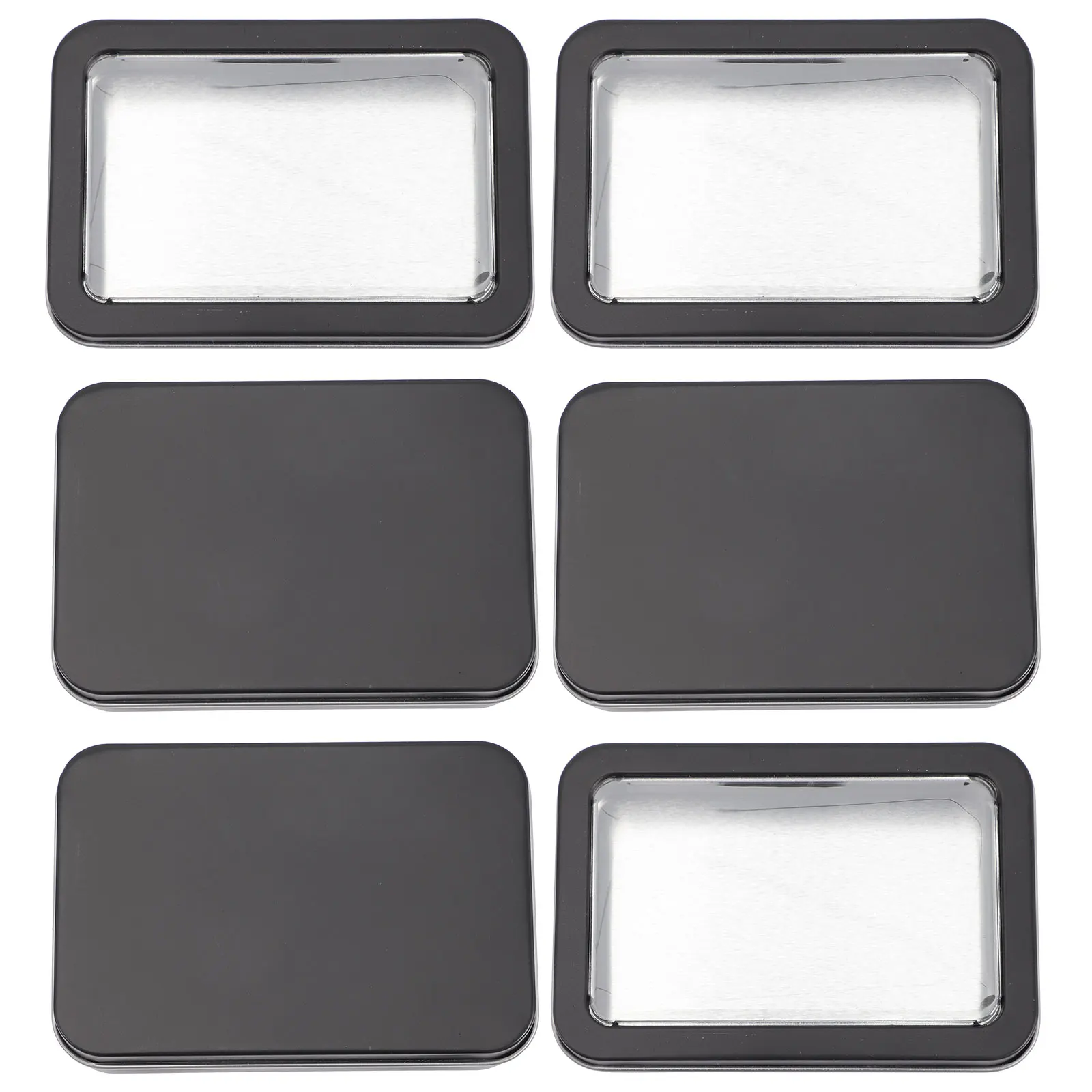 6pcs Tinplate Case for Cards Storage Box Playing Organizer Safe Sturdy Suitable Games Pieces Beads Buttons Candy
6pcs Tinplate Case for Cards Storage Box Playing Organizer Safe Sturdy Suitable Games Pieces Beads Buttons Candy