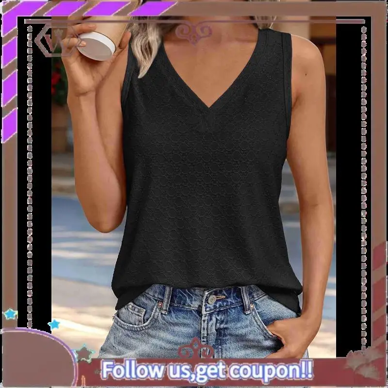 (New)-Women Eyelet Embroidery V Neck Beach Vacation Fashion Boho Sleeveless Tank Top
(New)-Women Eyelet Embroidery V Neck Beach Vacation Fashion Boho Sleeveless Tank Top