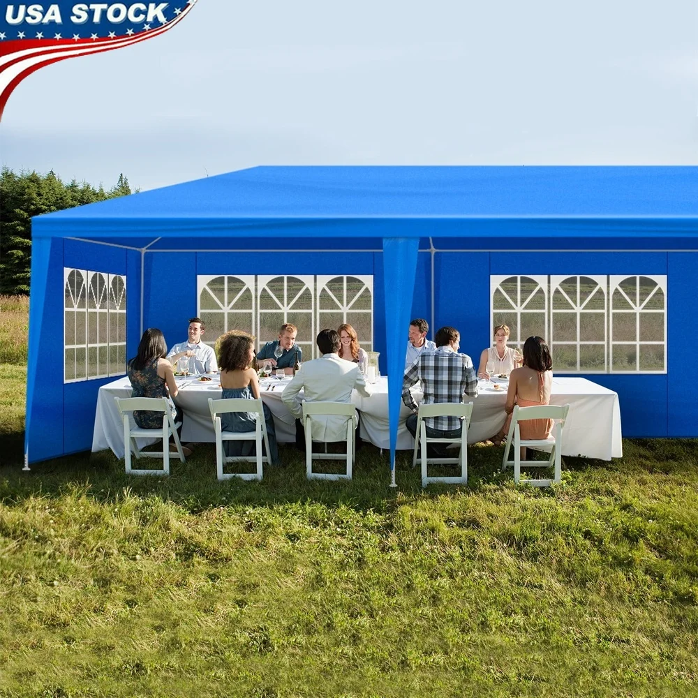 10x30 Outdoor Party Tent Waterproof Canopy with 8 Removable Sidewalls Weddings Events Gatherings and Picnics
10x30 Outdoor Party Tent Waterproof Canopy with 8 Removable Sidewalls Weddings Events Gatherings and Picnics