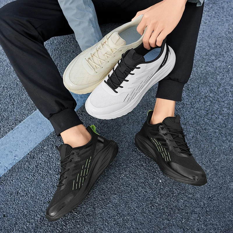 Lightweight Spring and Summer Breathable Mesh Soft Sole Flat Heel Lace-up Casual Sports Wear-resistant Running Shoes
Lightweight Spring and Summer Breathable Mesh Soft Sole Flat Heel Lace-up Casual Sports Wear-resistant Running Shoes