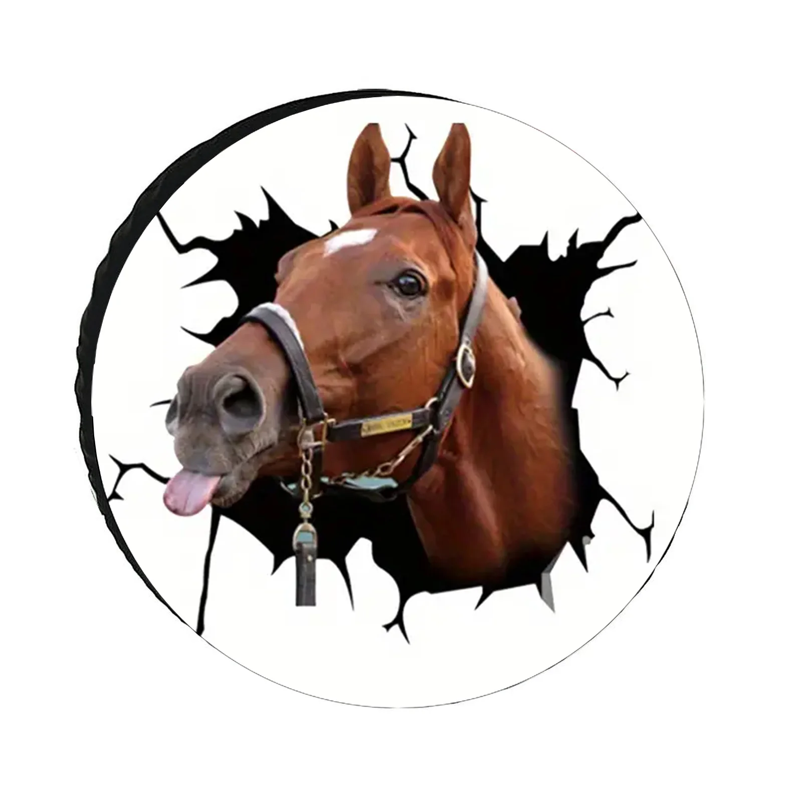 Чехол для шин с забавным дизайном лошади, водонепроницаемый чехол для запасного колеса, универсальный, подходит для автофургона, кемпинга, путешествий, прицепа, защита колес
Чехол для шин с забавным дизайном лошади, водонепроницаемый чехол для запасного колеса, универсальный, подходит для автофургона, кемпинга, путешествий, прицепа, защита колес