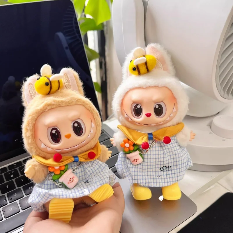 Hot For Labubu Doll V1v2v3 Clothes Bee Skirt Doll Clothes Plastic Hanging Ornament Girl Gifts Labubu Accessories Decor No Doll
Hot For Labubu Doll V1v2v3 Clothes Bee Skirt Doll Clothes Plastic Hanging Ornament Girl Gifts Labubu Accessories Decor No Doll
