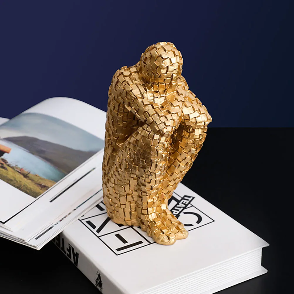Plaster Sculpture Ornaments Modern Decorative Objects Simple Home Sculptures Decorations Golden Office
Plaster Sculpture Ornaments Modern Decorative Objects Simple Home Sculptures Decorations Golden Office