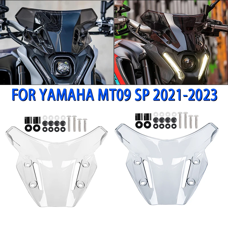 Windscreen Windshield Wind Deflector Shield Screen Visor Glass With Screws For Yamaha MT-09 MT09 SP V3 2021-2023 Accessories
Windscreen Windshield Wind Deflector Shield Screen Visor Glass With Screws For Yamaha MT-09 MT09 SP V3 2021-2023 Accessories