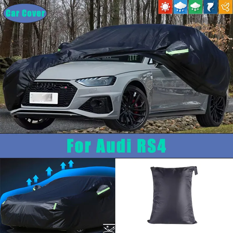 For Audi RS4 Black Car Covers Outdoor Waterproof Dustproof Sun Rain Snow Protection Thick Oxford Cloth Full Outer Cover
For Audi RS4 Black Car Covers Outdoor Waterproof Dustproof Sun Rain Snow Protection Thick Oxford Cloth Full Outer Cover