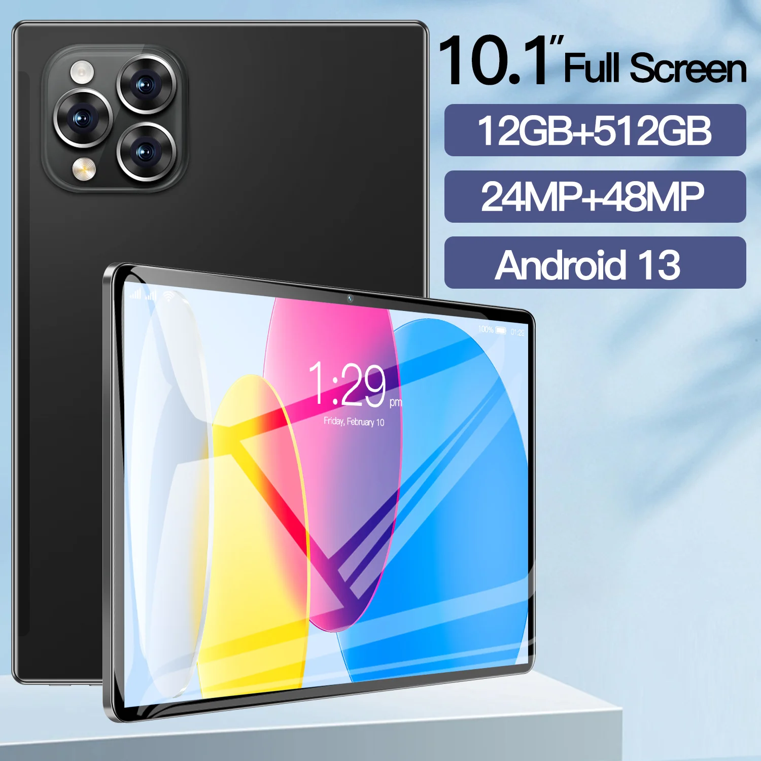 Tablet Xaioml Pad 15 Pro 11 inch 16GB 1024GB HD Screen PC 5G Wifi Dual SIM Dual Standby GPS Bluetooth Popular Tablet PC Portable
Tablet Xaioml Pad 15 Pro 11 inch 16GB 1024GB HD Screen PC 5G Wifi Dual SIM Dual Standby GPS Bluetooth Popular Tablet PC Portable