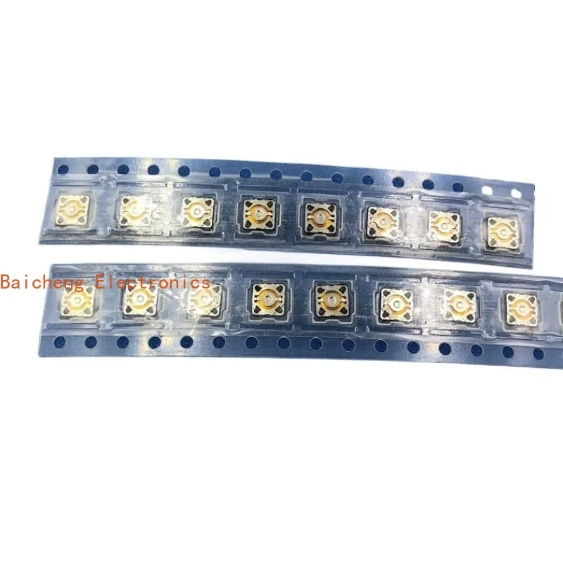 100PCS EVQP6SB55 4.1 * 4.1 film patch 4-pin waterproof and dustproof touch button switch
100PCS EVQP6SB55 4.1 * 4.1 film patch 4-pin waterproof and dustproof touch button switch