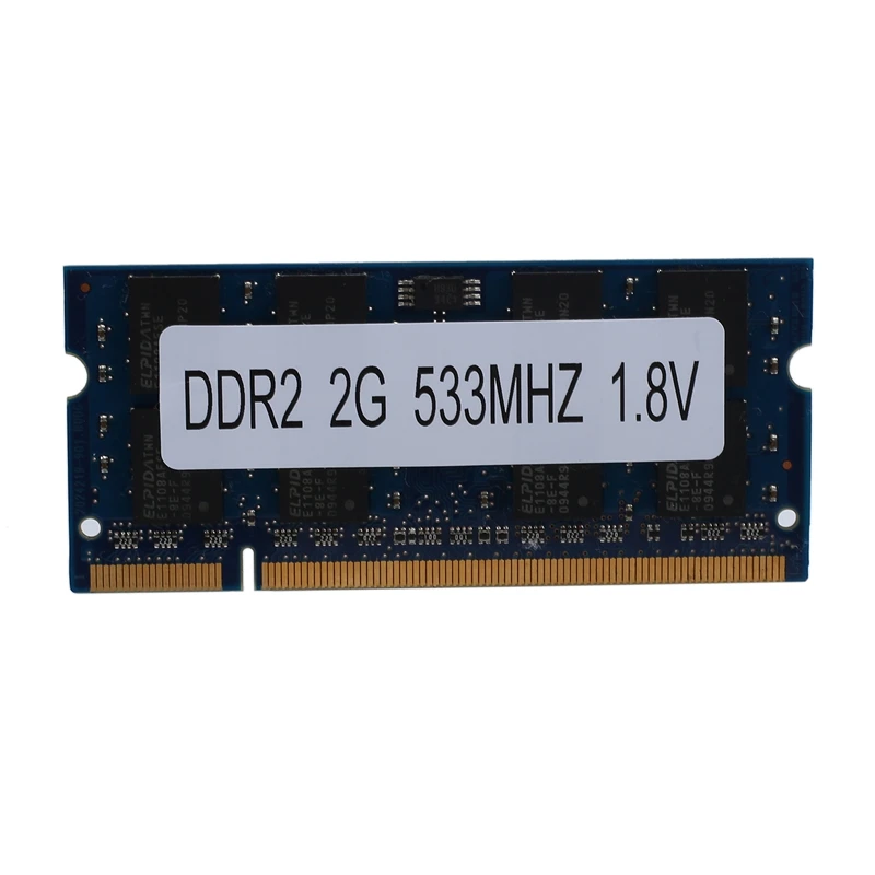 A27Q-DDR2 2 ГБ оперативной памяти для ноутбука 533 МГц PC2 4200 SODIMM 1,8 В 200 контактов для памяти ноутбука AMD
A27Q-DDR2 2 ГБ оперативной памяти для ноутбука 533 МГц PC2 4200 SODIMM 1,8 В 200 контактов для памяти ноутбука AMD