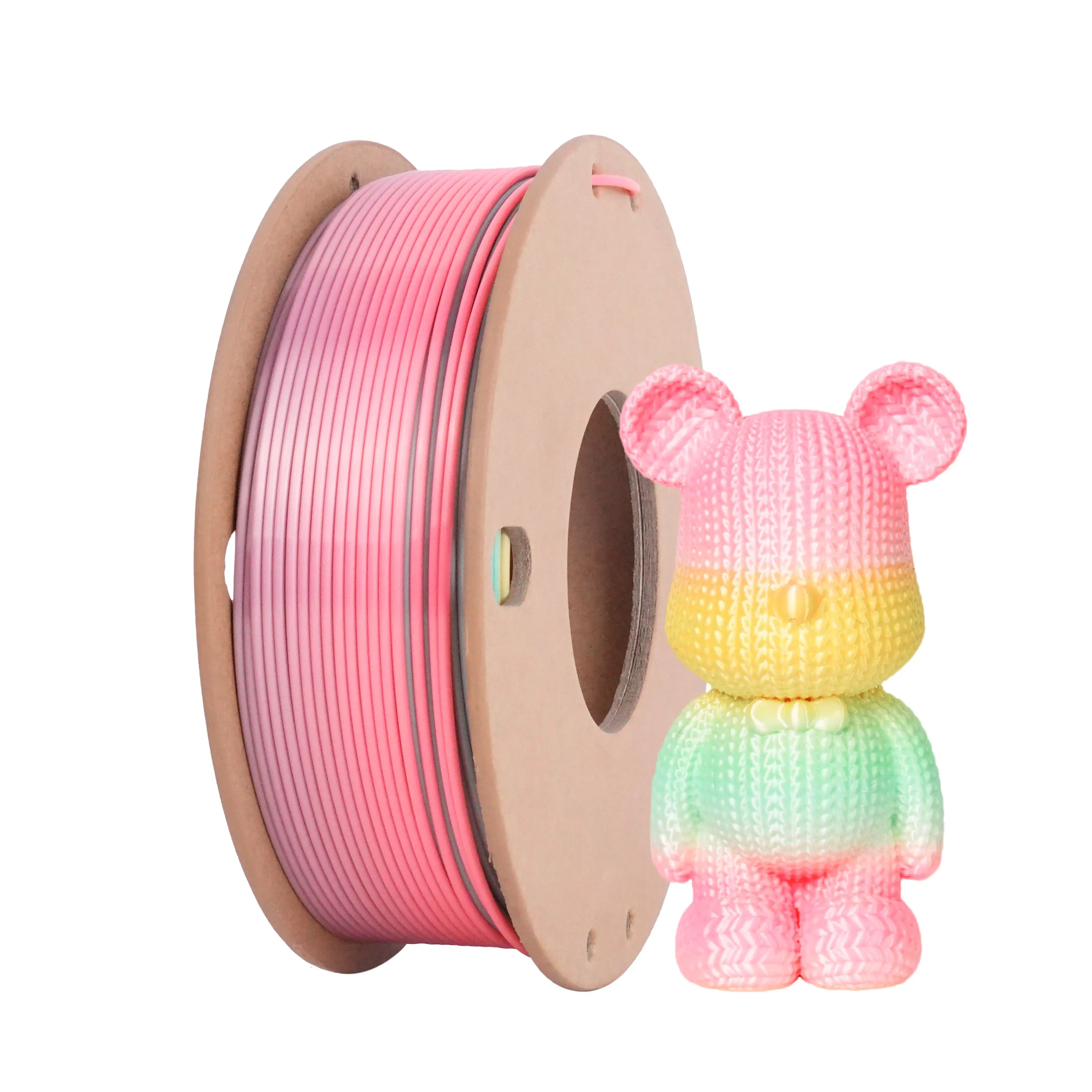 PLA Silk 0.25KG Dreamy rainbow 3D Printer Filament PLA 1.75mm 3D Dreamy rainbow PLA+ Filament Strong Toughness Multi Color Chang
PLA Silk 0.25KG Dreamy rainbow 3D Printer Filament PLA 1.75mm 3D Dreamy rainbow PLA+ Filament Strong Toughness Multi Color Chang
