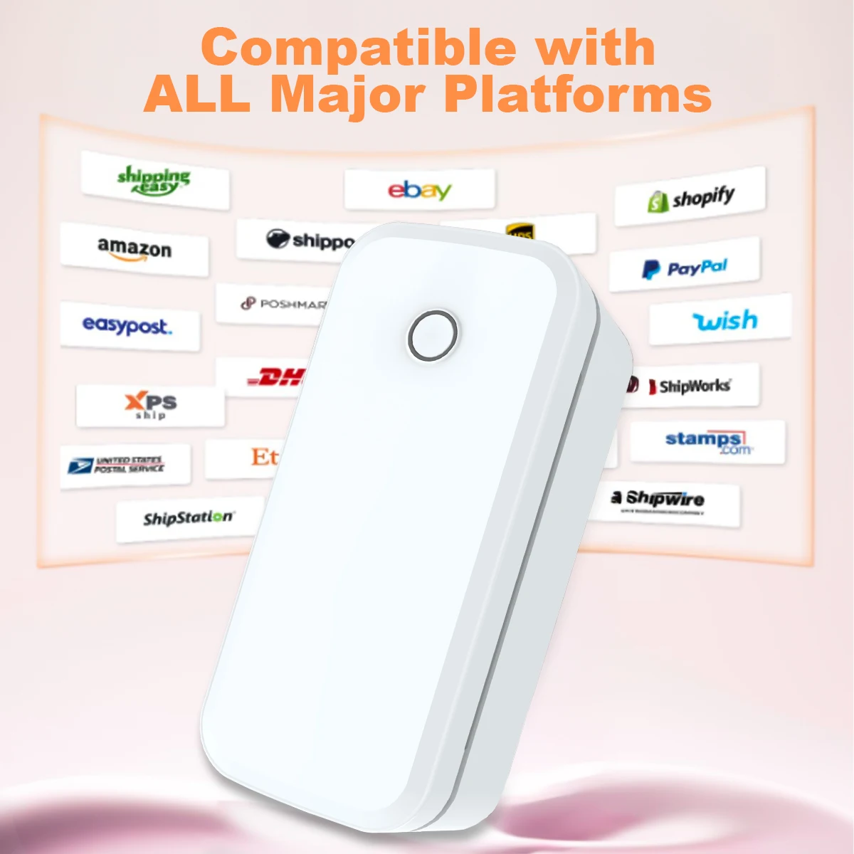 Marklife HD Printer X4 D200 D100 Smart Thermal Printer Bluetooth Wireless Shipping Label Printer Compatible With Phone/Laptops
Marklife HD Printer X4 D200 D100 Smart Thermal Printer Bluetooth Wireless Shipping Label Printer Compatible With Phone/Laptops