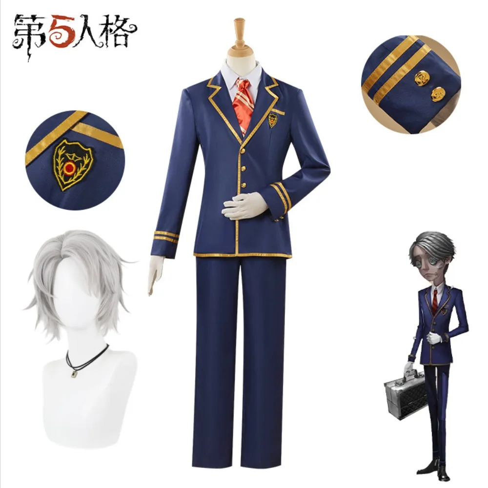 Identity V Ivory Tower Series Embalmer Aesop Carl Cosplay Costume Full Set Men Anime Game Halloween Stage Performance Outfit
Identity V Ivory Tower Series Embalmer Aesop Carl Cosplay Costume Full Set Men Anime Game Halloween Stage Performance Outfit
