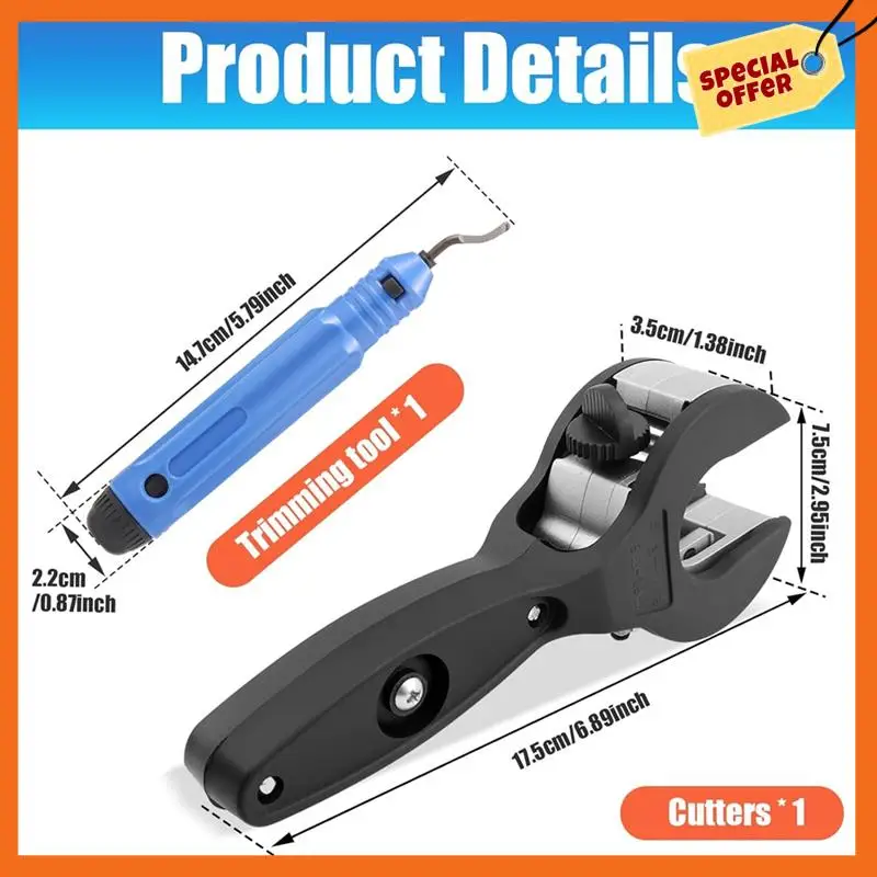 -A20Z Ratcheting Tubing Cutter Ratcheting Pvc Cutter For Cutting Pvc, Ppr, And Plastic Hoses, Ratcheting Tube Cutter (1/4" To 7/
-A20Z Ratcheting Tubing Cutter Ratcheting Pvc Cutter For Cutting Pvc, Ppr, And Plastic Hoses, Ratcheting Tube Cutter (1/4" To 7/