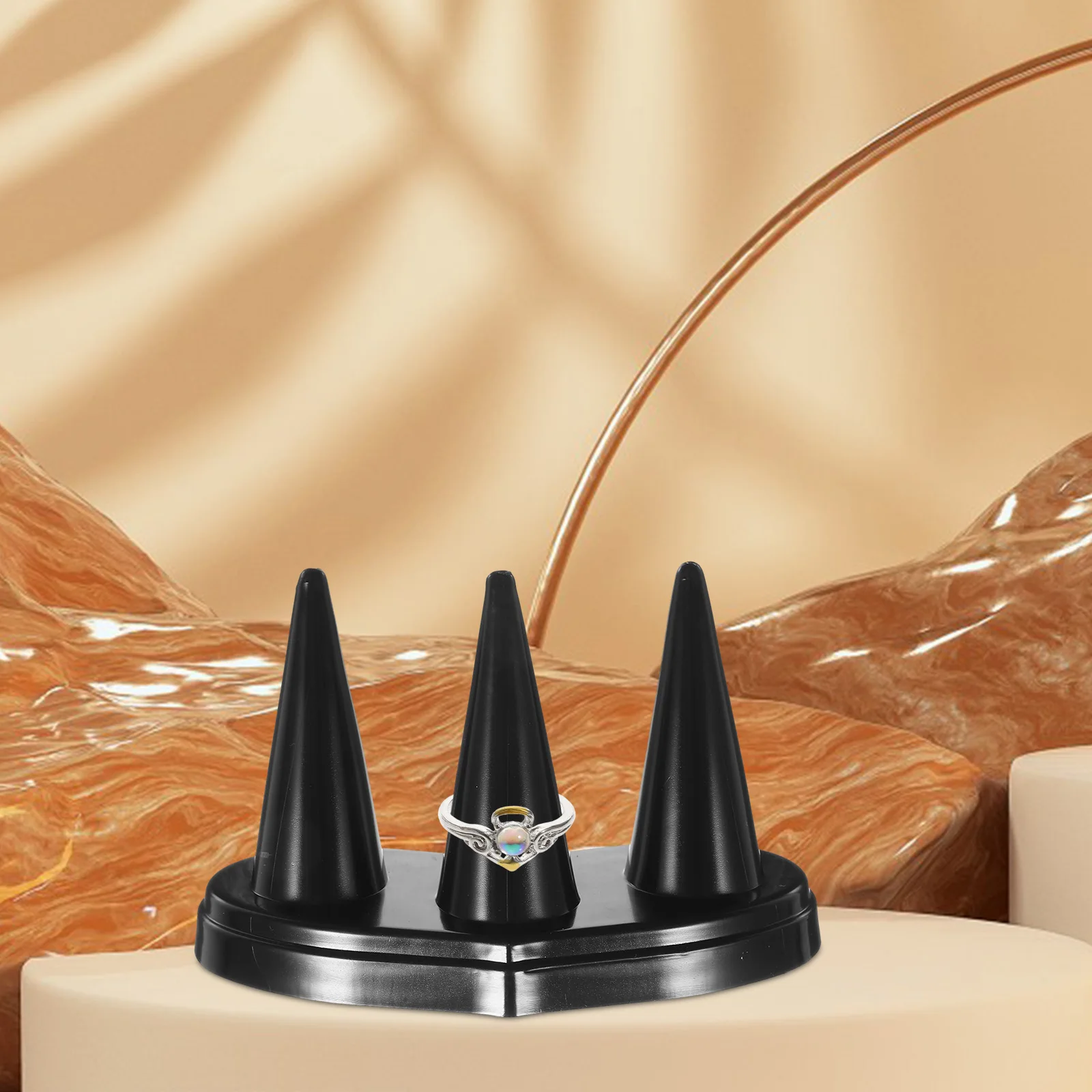 3 Pcs Display Plastic PP Black Ring Organizer Jewelry Organizer for Ring Display Stand Home Jewelry Stand Selling
3 Pcs Display Plastic PP Black Ring Organizer Jewelry Organizer for Ring Display Stand Home Jewelry Stand Selling