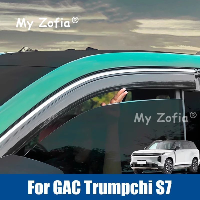 For GAC Trumpchi S7 2025 2026 Car Side Window Visor Door Visor Weather Shield Sun Rain Guards Window Dflectors Accessories
For GAC Trumpchi S7 2025 2026 Car Side Window Visor Door Visor Weather Shield Sun Rain Guards Window Dflectors Accessories