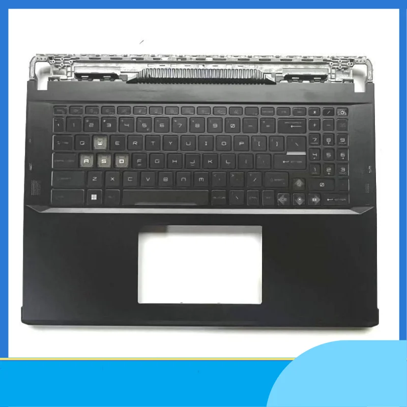 New Laptop For GE78 GE78HX MS-17S1 Upper Case Palmrest Cover C Shell backlit keyboard 3077S1C211 
New Laptop For GE78 GE78HX MS-17S1 Upper Case Palmrest Cover C Shell backlit keyboard 3077S1C211