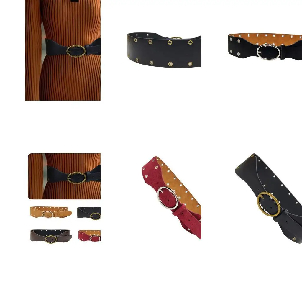 39BB Rivet Corset Women Men Decorative Wide Belt for Pants PU Leather Waist Cincher
39BB Rivet Corset Women Men Decorative Wide Belt for Pants PU Leather Waist Cincher