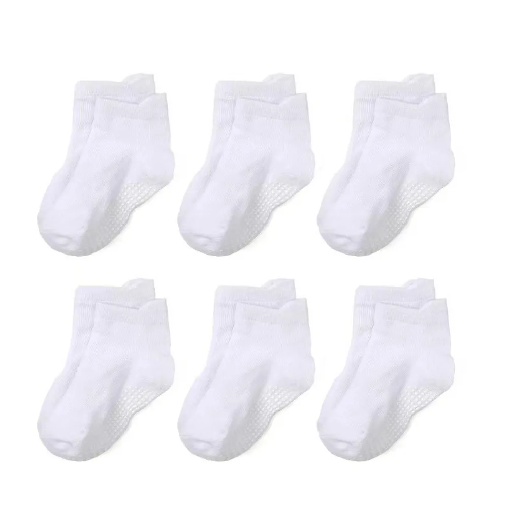 6Pairs Cute Cotton Baby Solid Socks Newborn Non-slip Tube Sock Infant Short Toddle Walking Socks Baby
6Pairs Cute Cotton Baby Solid Socks Newborn Non-slip Tube Sock Infant Short Toddle Walking Socks Baby