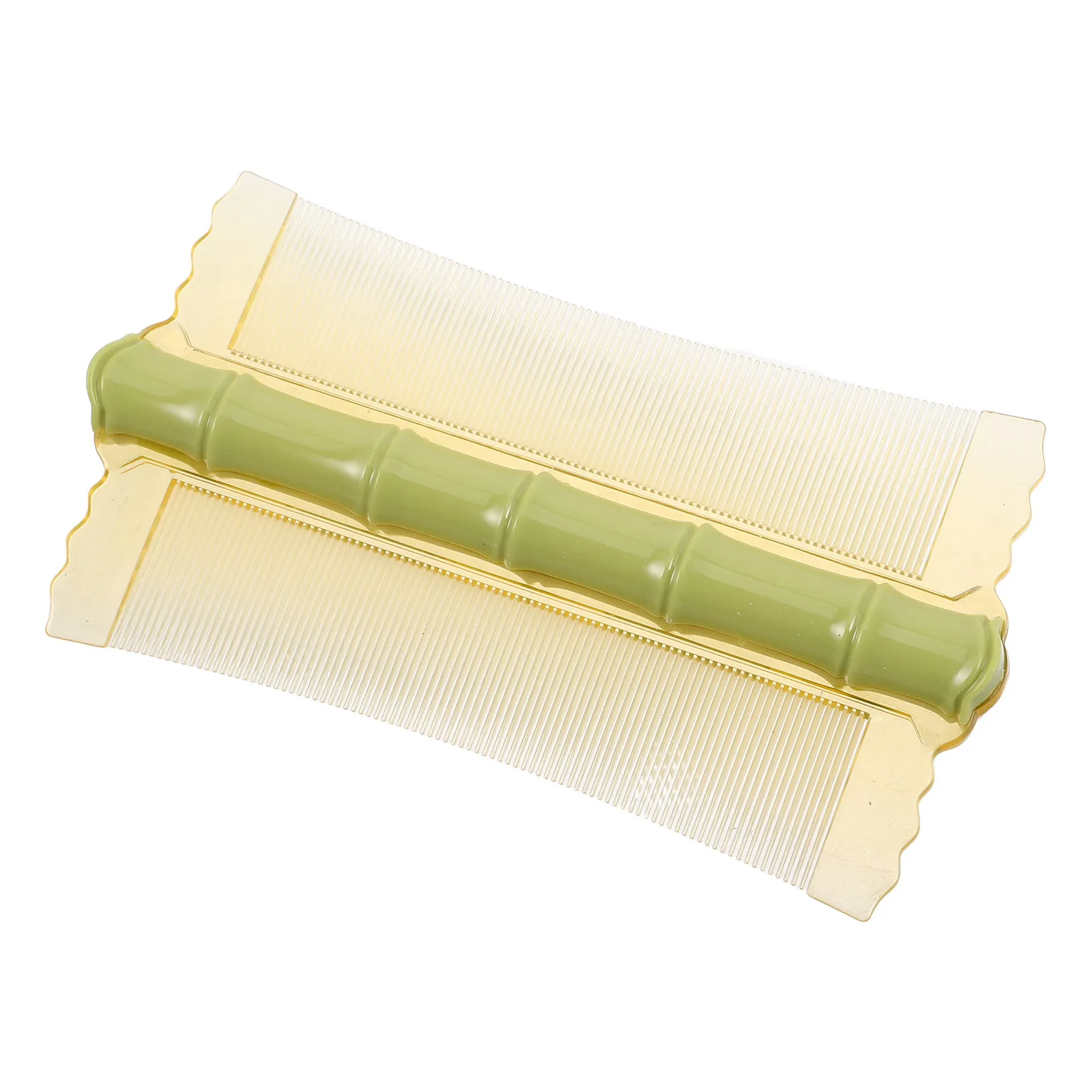 Двусторонняя расческа от блох с мелкими зубьями, пластиковая, для удаления блох, для детей, взрослых и домашних животных, для очистки кожи головы от перхоти, инструмент для ухода и груминга
Двусторонняя расческа от блох с мелкими зубьями, пластиковая, для удаления блох, для детей, взрослых и домашних животных, для очистки кожи головы от перхоти, инструмент для ухода и груминга