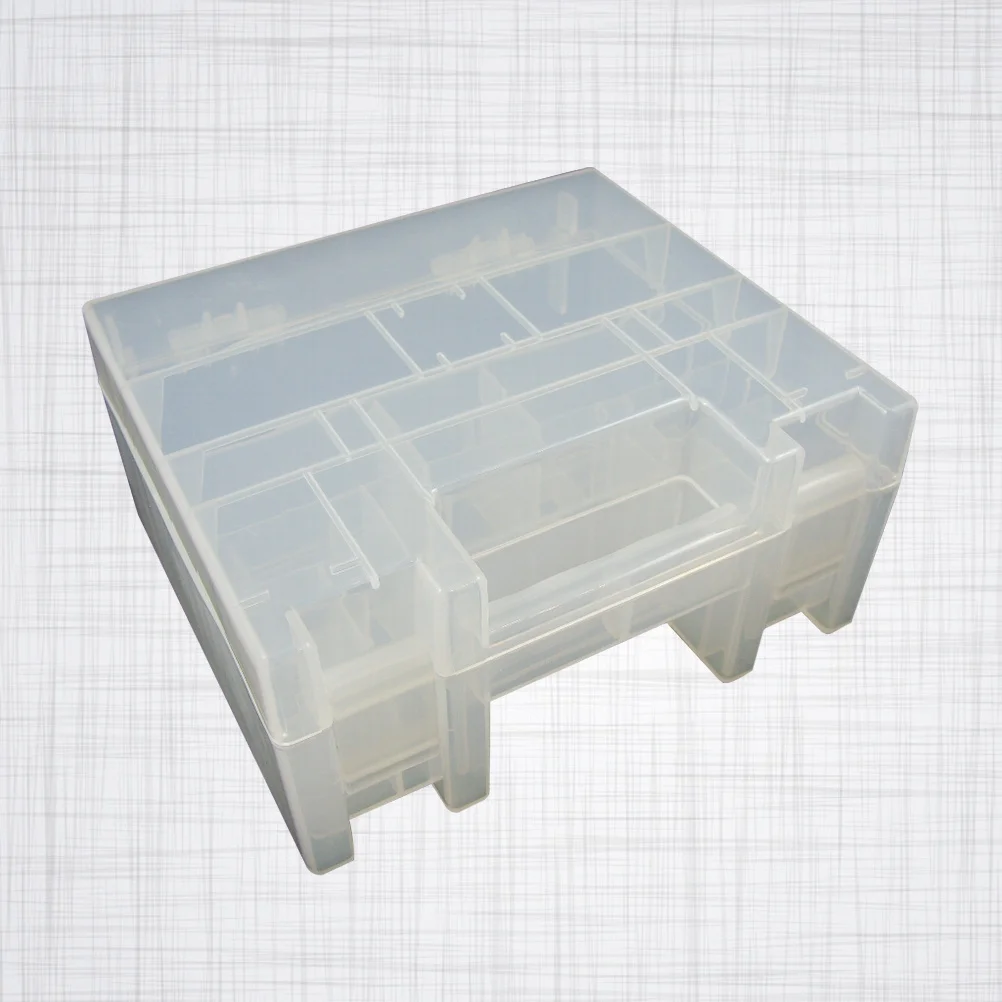 Transparent Organizer Plastic Storage Box Portable Leakproof Holder for Aa 9V Batteries Compact Durable Case
Transparent Organizer Plastic Storage Box Portable Leakproof Holder for Aa 9V Batteries Compact Durable Case