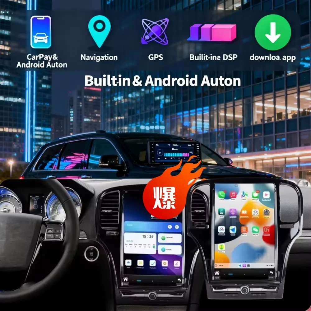 14.5'' Android 15 For Chrysler 300C 2011-2023 CarPlay Car GPS Navigation HD Touch Screen Head Unit Multimedia Player Radio Auto
14.5'' Android 15 For Chrysler 300C 2011-2023 CarPlay Car GPS Navigation HD Touch Screen Head Unit Multimedia Player Radio Auto