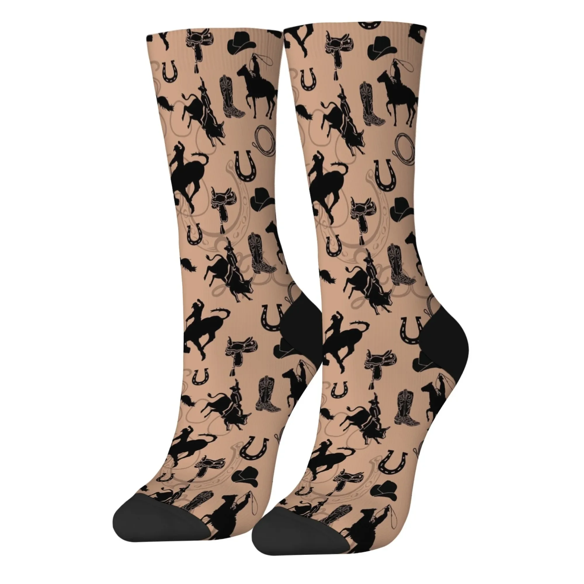 Wild Cowboy Western Elements Novelty Men's Socks Harajuku Retro Casual Fashion Socks Breathable Non-slip Crazy Hip-hop Socks
Wild Cowboy Western Elements Novelty Men's Socks Harajuku Retro Casual Fashion Socks Breathable Non-slip Crazy Hip-hop Socks