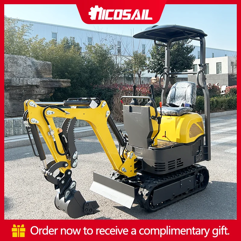 Nicosail 800kg OKW08 Mini Excavator Garden Excavator 1.0 Ton 1.5 Ton 1.8 Ton Compact Size for Home Storage
Nicosail 800kg OKW08 Mini Excavator Garden Excavator 1.0 Ton 1.5 Ton 1.8 Ton Compact Size for Home Storage