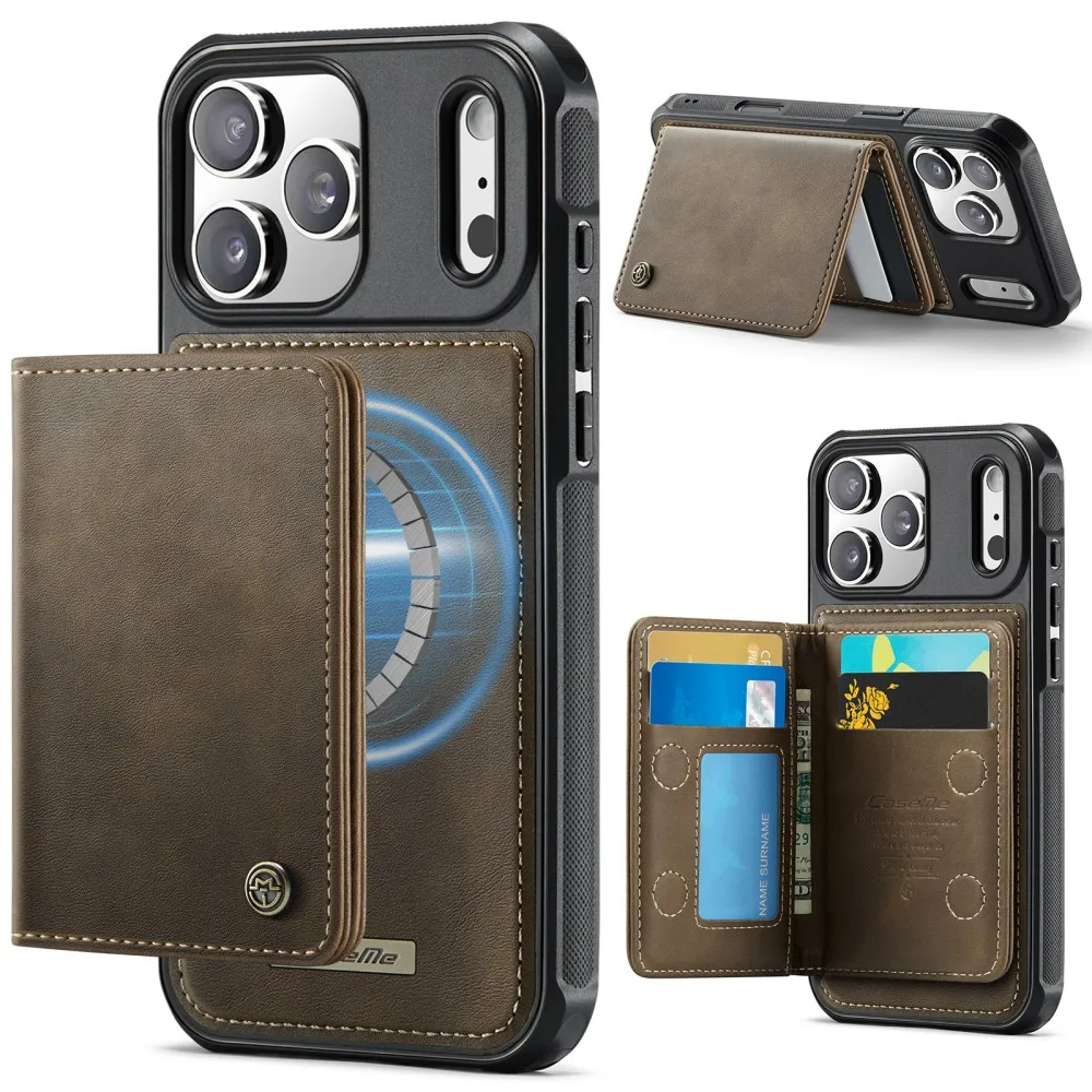 Caseme Luxury Phone Case For iphone 17 Pro Max Air Magnetic Wireless Charger Leather Split Type Wallet Card Case Back Cover
Caseme Luxury Phone Case For iphone 17 Pro Max Air Magnetic Wireless Charger Leather Split Type Wallet Card Case Back Cover