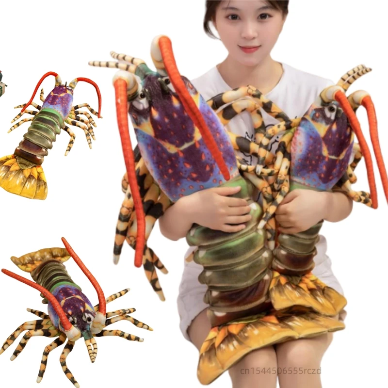 55/78cm Simulation Australian Giant Lobster Plush Doll Pillow Long Tentacled Reptile Plush Toy Home Decor Gift For Children
55/78cm Simulation Australian Giant Lobster Plush Doll Pillow Long Tentacled Reptile Plush Toy Home Decor Gift For Children