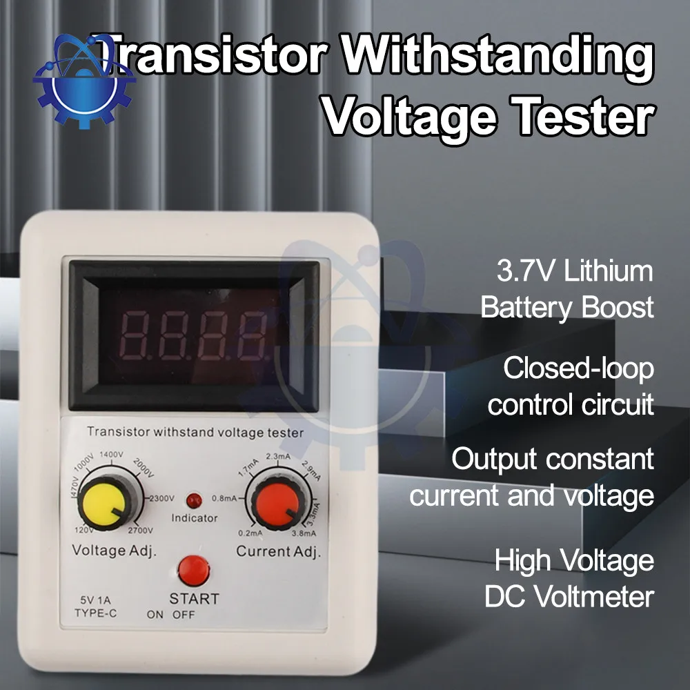 IGBT Voltage Capability Transistor Diode MOS DC 110~2600V Triode LED Voltage Capability Test Type-C Withstand Voltage Tester
IGBT Voltage Capability Transistor Diode MOS DC 110~2600V Triode LED Voltage Capability Test Type-C Withstand Voltage Tester