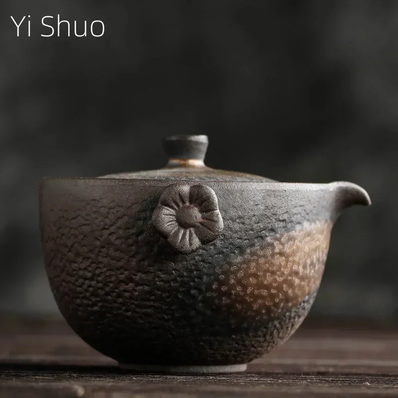 Burn Stoneware Flower Pot Ear New Chinese Manual Vintage Ceramic Kung Fu Tea Gilded Tureen Ceramic Tea Pot Teapot Tea Kettle
Burn Stoneware Flower Pot Ear New Chinese Manual Vintage Ceramic Kung Fu Tea Gilded Tureen Ceramic Tea Pot Teapot Tea Kettle