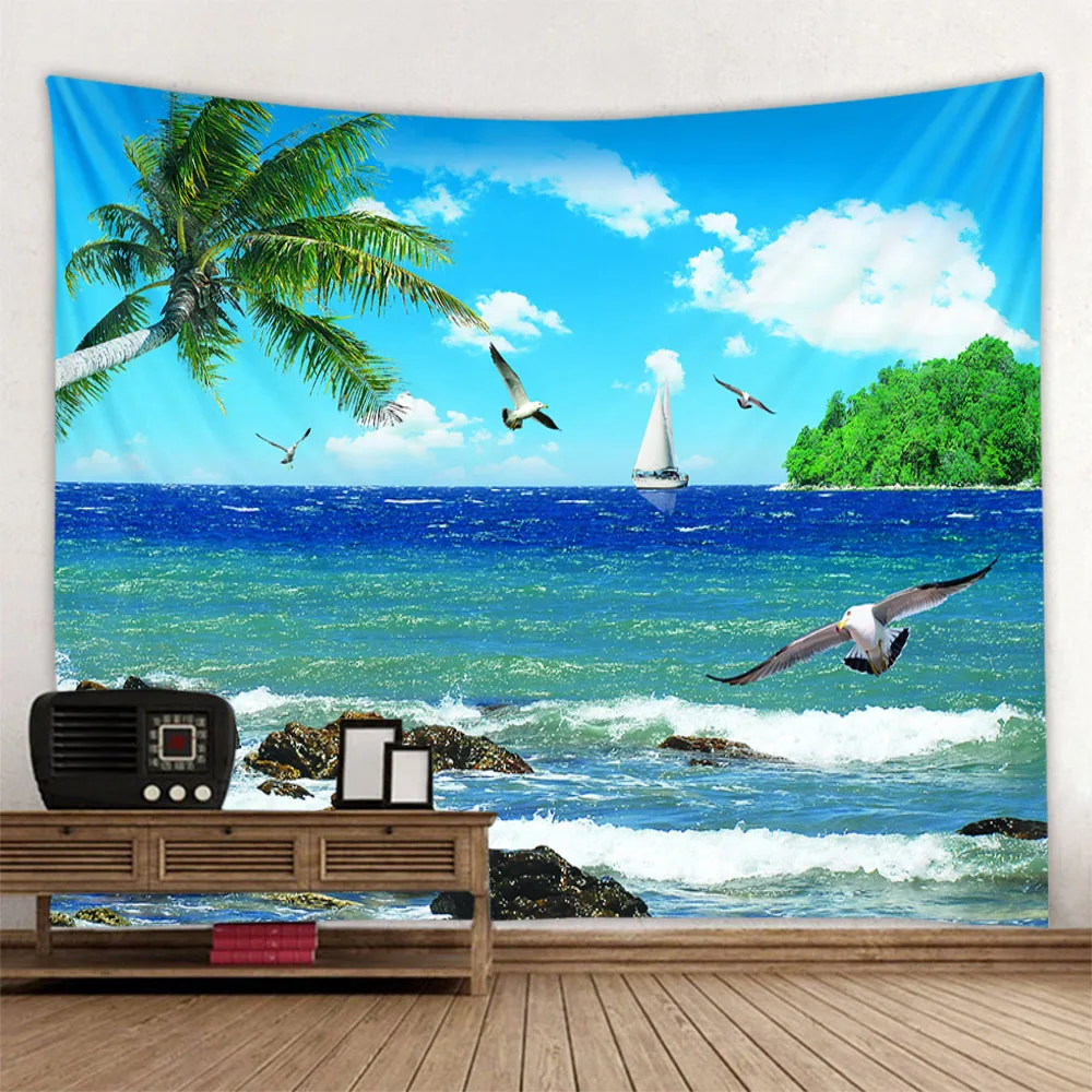 Ocean view tapestry, sunrise, beach, wave wall hanging cloth, Bohemian aesthetics, bedroom, living room, wall art decoration
Ocean view tapestry, sunrise, beach, wave wall hanging cloth, Bohemian aesthetics, bedroom, living room, wall art decoration